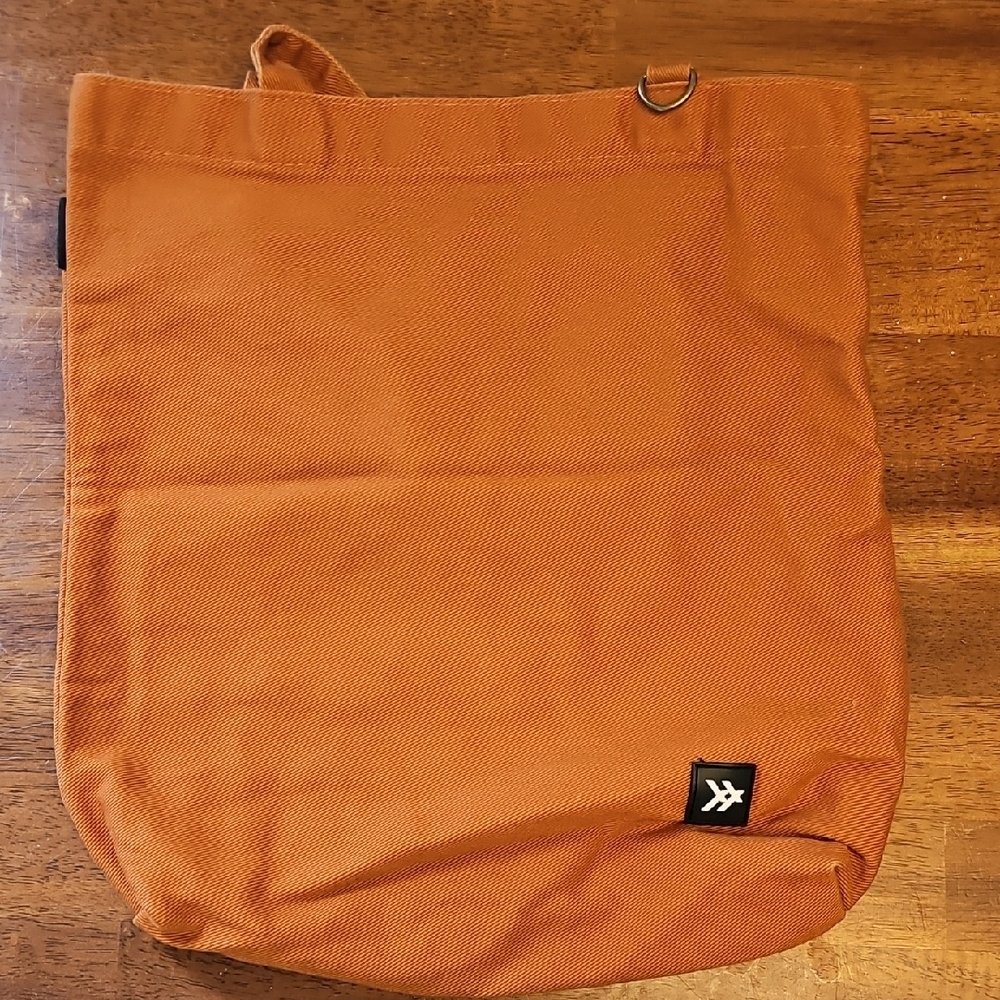 Orange Canvas Tote Bag